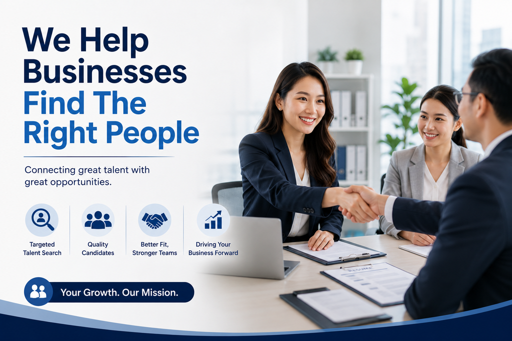 We Help Businesses Find The Right People